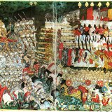 A contemporary Ottoman depiction of the Battle of Mohács