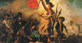 Delacroix - Liberty Leading the People (1831, Romanticism)