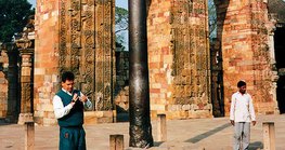 The iron pillar of Delhi