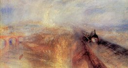 J. M. W. Turner - Rain, Steam and Speed – The Great Western Railway (1844, Romanticism)