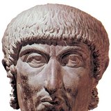 Portrait of Emperor Constantine (4th century)