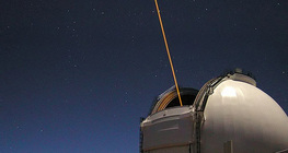 A laser beam used for optical measurement