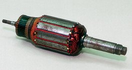 Rotor of a universal motor