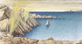 The surface of the Earth in ancient times