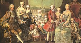 Maria Theresa and her family