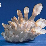 'Sceptre' quartz cluster, a from of quartz with a distinctive shape