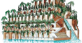 Hanging Gardens of Babylon (c. 6th century BC, Mesopotamia)