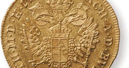 Golden coin of Joseph II