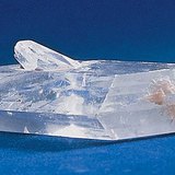 Crystal variety of gypsum (known as selenite)