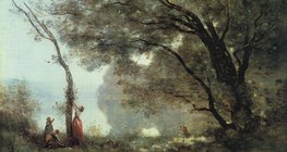 Corot: Remembering Mortefontaine (1864, Realism)
