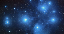 The Pleiades star cluster