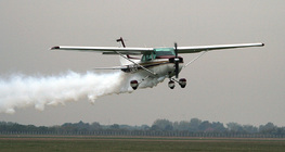 Aeroplane taking off