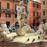 Gian Lorenzo Bernini: Fontana del Moro (Moor Fountain) (Baroque)