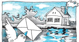 Bár ismerősei mennek szép hazájába, mégis galambpostán üzen Petőfi Duna menti kis lakban élő jó anyjának