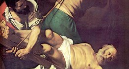 Caravaggio: The Crucifixion of St. Peter (1601, Baroque)