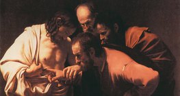 Caravaggio: The Incredulity of Saint Thomas (c. 1601-1602, Baroque)