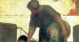 Daumier - The Laundress (1863–1864, Realism)