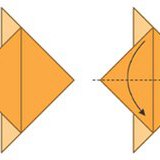 Изготвяне на птици от цветна хартия