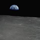 Earthrise from the Moon