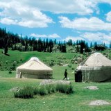 Yurts in Mongolia