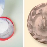 Making relief with plants in autumn - Step 2