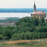 A Velencei-tó látképe