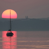 Sunset over Lake Balaton