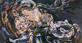 Oskar Kokoschka: The Tempest (The Bride of the Wind) (1914, Expressionism)