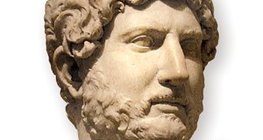 Roman emperor Hadrian (117-138)