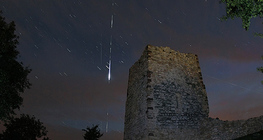 Path of Space Shuttle Discovery and the International Space Station