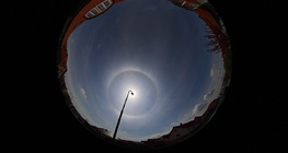 22° halo around the Sun
