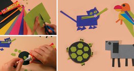 Making animals from regular shapes