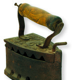Traditional clothes iron