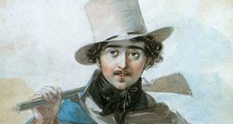 Hungarian statesman, István Széchenyi (1791-1860) in his youth