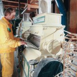 Binnenin een molen