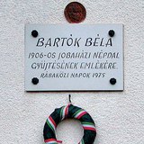 Bartók-emléktábla