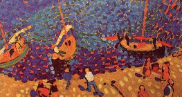André Derain: Boats at Collioure (1905, Avant-garde)