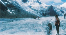 Grossglockner with the Pasterze glacier (Austria)