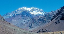 Aconcagua in the Andes
