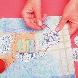 Изработване на текстилно пано - 3. стъпка