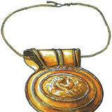 Булла (амулет), защищающая римских мальчиков от бед
