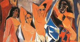 Pablo Picasso: Les Demoiselles d'Avignon (1907, Cubism)