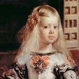 Веласкес: "Придворни дами" (1656, барок, детайл)