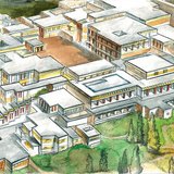 Дворецът в Кносос (ок. 1200 г. пр. Хр.)