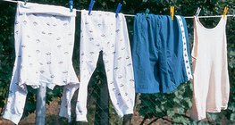 Drying clothes
