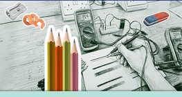 Varázsceruza I. (Rajzolj életre kelő áramköröket, és mérj!  Feszültség alatt a grafit)