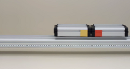 Inelastic collision of two cars of equal mass