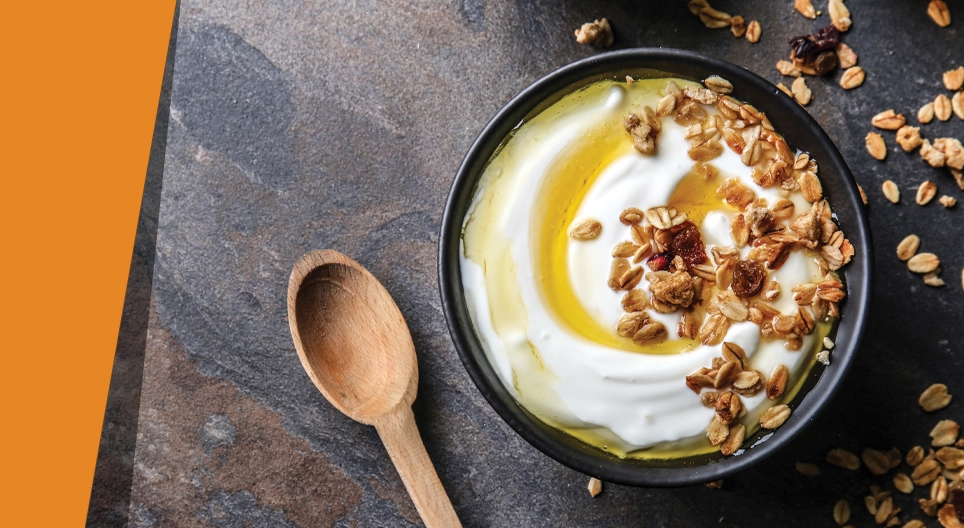 Zelfgemaakte yoghurt