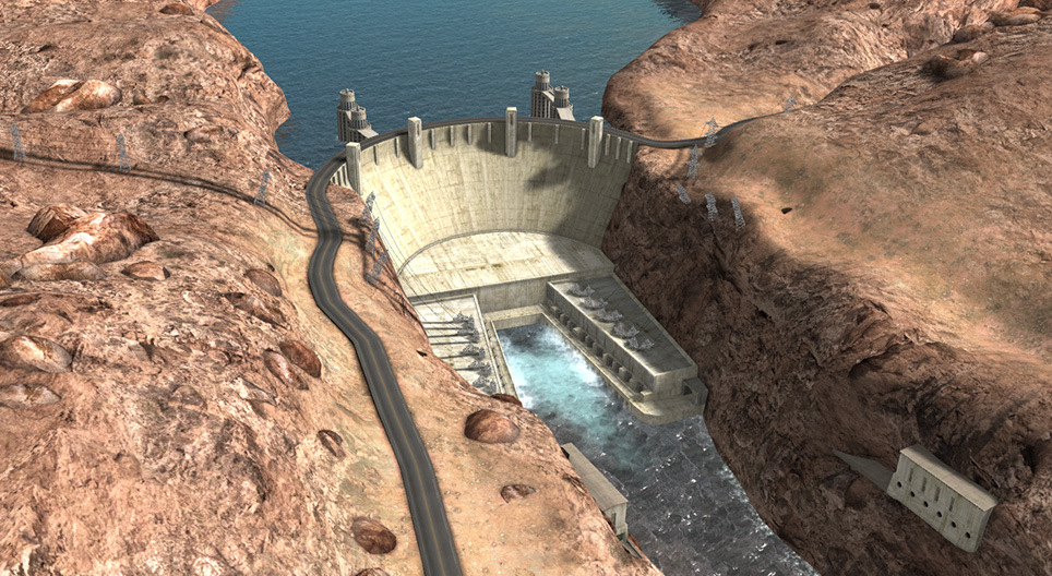 Waterkrachtcentrale (Hoover Dam, VS)
