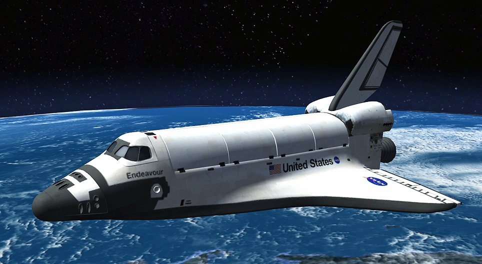 De spaceshuttle